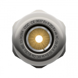 Dławnica kablowa mosiężna EMC M40 IP68 SKINTOP MS-M ATEX BRUSH 40x1,5 52110025 LAPP KABEL